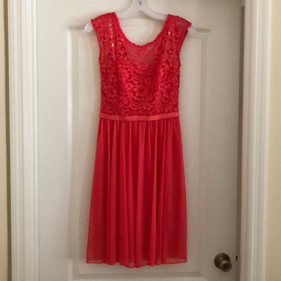 David's Bridal Dresses & Skirts - Guava David’s Bridal Bridesmaid dress size 2.